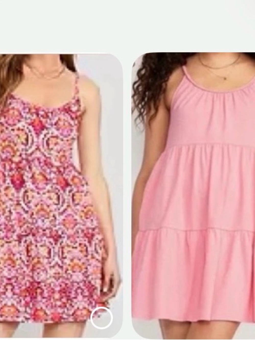 Old Navy Knit, Tiered Mini Dresses
